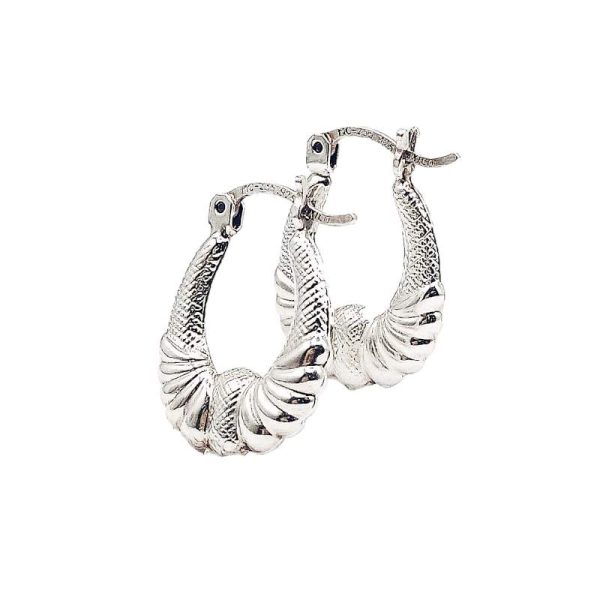 ARGOLLITAS OVALADAS CON LABRADO DE CUADROS Y FRANJAS LISAS 1-11022 2 ARGOLLITAS OVALADAS CON LABRADO DE CUADROS Y FRANJAS LISAS 1-11022