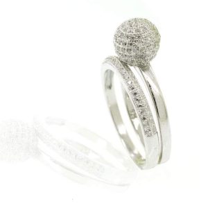 JACKET CON BOLA DE FUEGO EN PLATA 9.25 2-10147