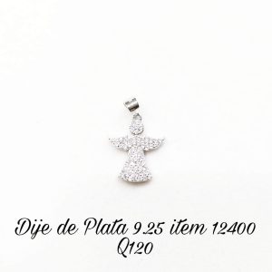 DIJE EN PLATA 9.25 2-12400