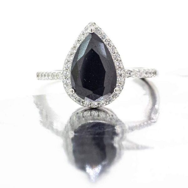 ANILLO GOTA CIRCONIA NEGRA 1-10652 2 ANILLO GOTA CIRCONIA NEGRA 1-10652