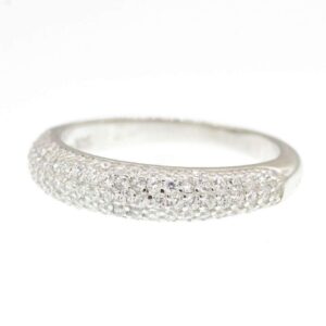 ARGOLLA CON MICRO PAVE DELGADA 1-10657
