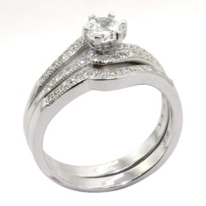ANILLO JACKET ONDULADO 1-11828