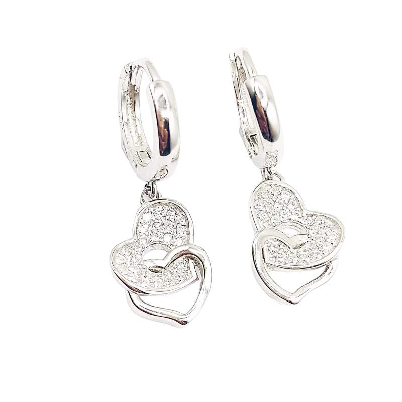 ARETES EN PLATA 9.25 2-11937 2 ARETES EN PLATA 9.25 2-11937