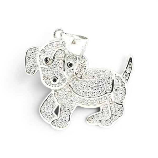 Dije Perrito Circonias</br> 1-12073 2 Dije Perrito Circonias</br> 1-12073